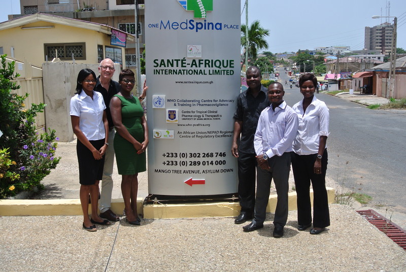 Mission visit to staff of the UMC-Africa office