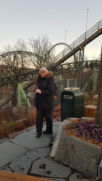 Är på besök i Liseberg 
December 2019 
